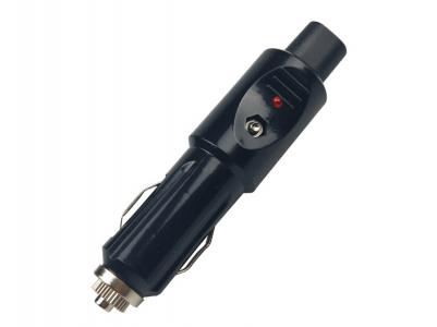 Auto Male Plug Cigarette Lighter Adapter yokhala ndi LED KLS5-CIG-006L